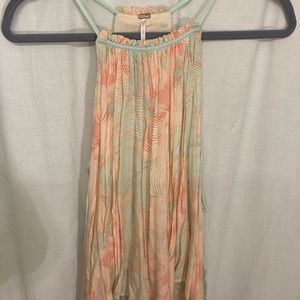 Free People Sleeveless Print Top